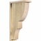 Ekena Millwork Ridgewood Rough Sawn Corbel w/Backplate, Douglas Fir, 6"W x 14"D x 26"H COR06X14X26RID01RDF - alternate 1